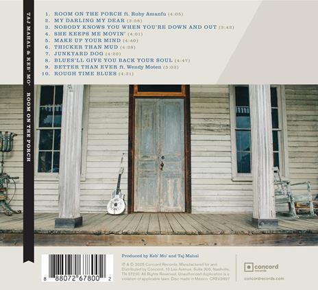 Room on the Porch - CD Audio di Taj Mahal,Keb' Mo' - 2