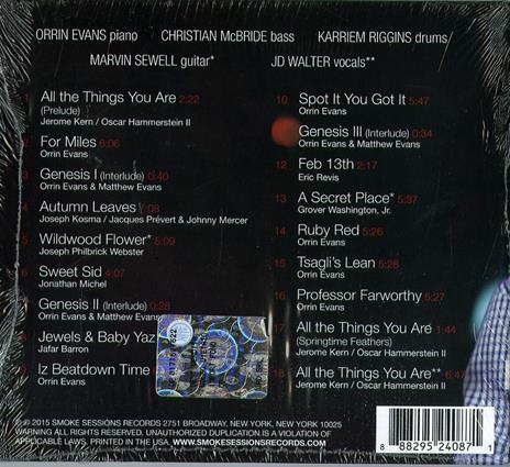 The Evolution of Oneself - CD Audio di Orrin Evans - 2