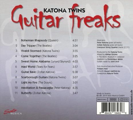 Guitar Freaks - CD Audio di Katona Twins - 2