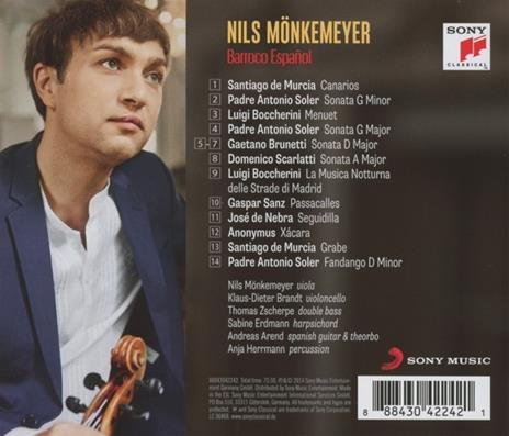 Barroco Espanol - CD Audio di Nils Monkemeyer - 2
