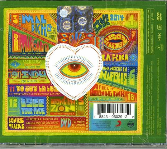 Corazòn (Deluxe Edition) - CD Audio + DVD di Santana - 2