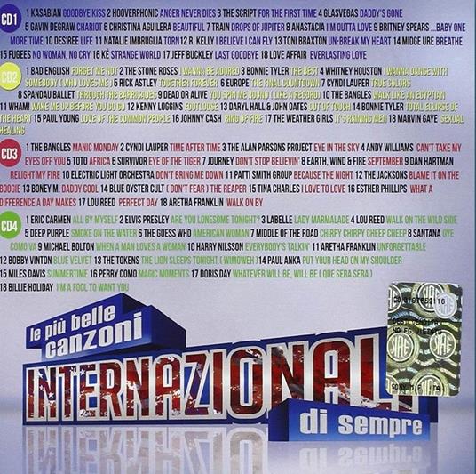 I numeri 1. Le più belle canzoni internazionali di sempre - CD Audio - 2