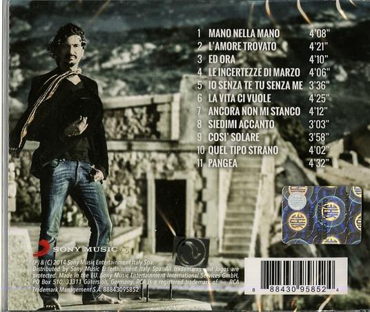 Mano nella mano - CD Audio di Sergio Cammariere - 2