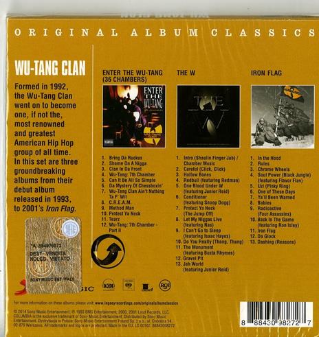Original Album Classics - CD Audio di Wu-Tang Clan - 2