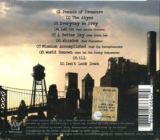 Don't Look Down - CD Audio di Mr. Lif - 2