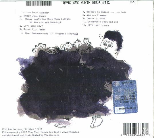 Some Loud Thunder (10th Anniversary Edition) - CD Audio di Clap Your Hands Say Yeah - 2