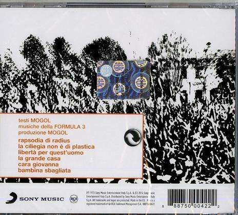 La grande casa - CD Audio di Formula 3 - 2