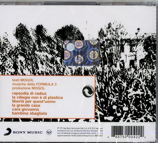 La grande casa - CD Audio di Formula 3 - 2