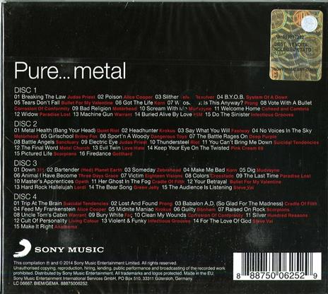 Pure... Metal - CD Audio - 2