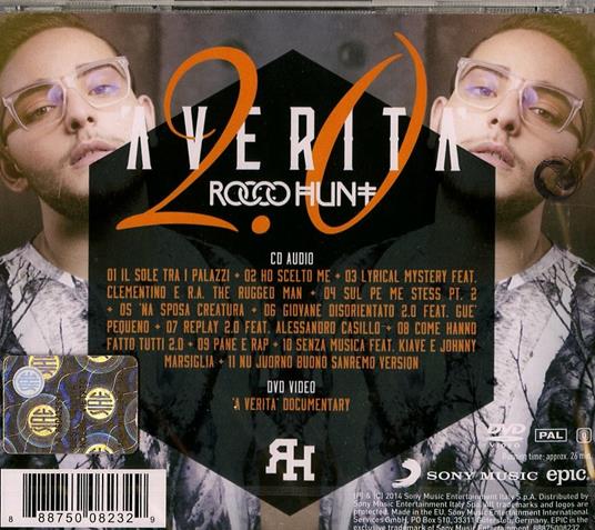 A verità 2.0 - CD Audio + DVD di Rocco Hunt - 3