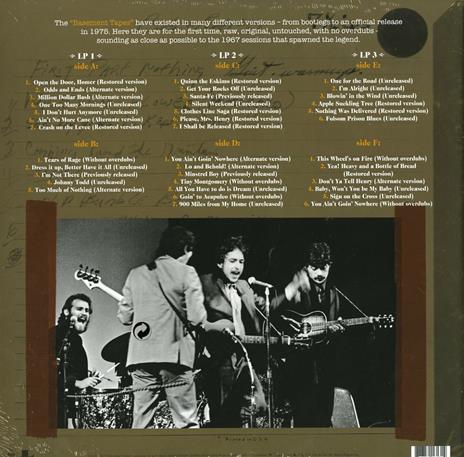 The Bootleg Series vol.11. The Basement Tapes Raw - Vinile LP + CD Audio di Band,Bob Dylan - 2