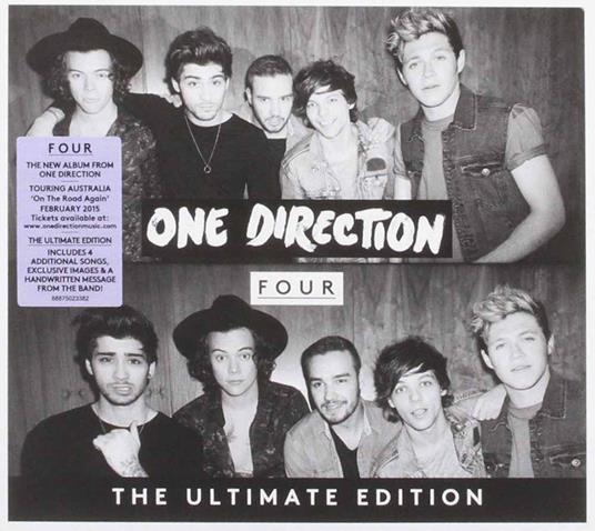 Four (Australian Ultimate Edit - CD Audio di One Direction
