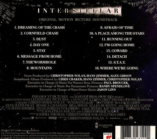 Interstellar (Colonna sonora) - CD Audio di Hans Zimmer - 2