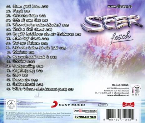 Fesch - CD Audio di Seer - 2