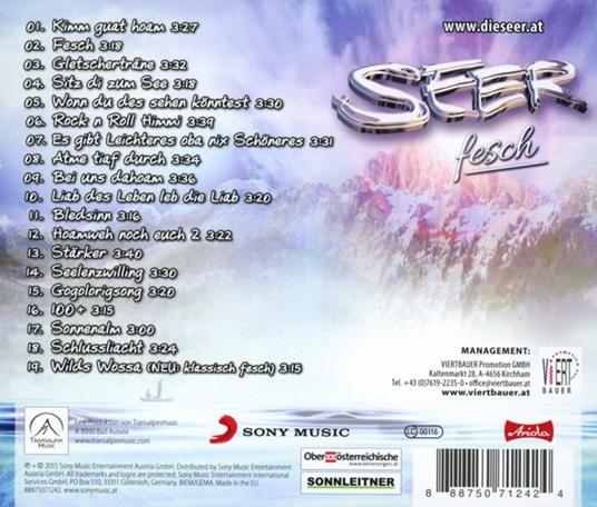 Fesch - CD Audio di Seer - 2