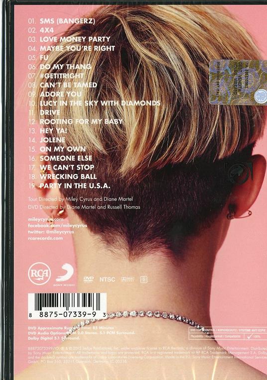 Miley Cyrus. Bangerz Tour (DVD) - DVD di Miley Cyrus - 2