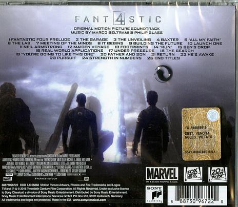 The Fantastic Four (Colonna sonora) - CD Audio - 2