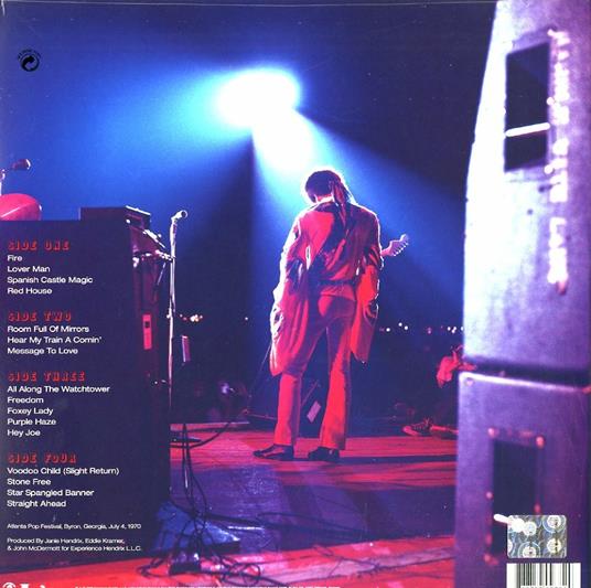 Atlanta Pop Festival Live - Vinile LP di Jimi Hendrix - 2