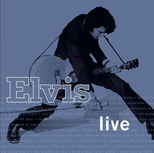 Elvis Live - CD Audio di Elvis Presley