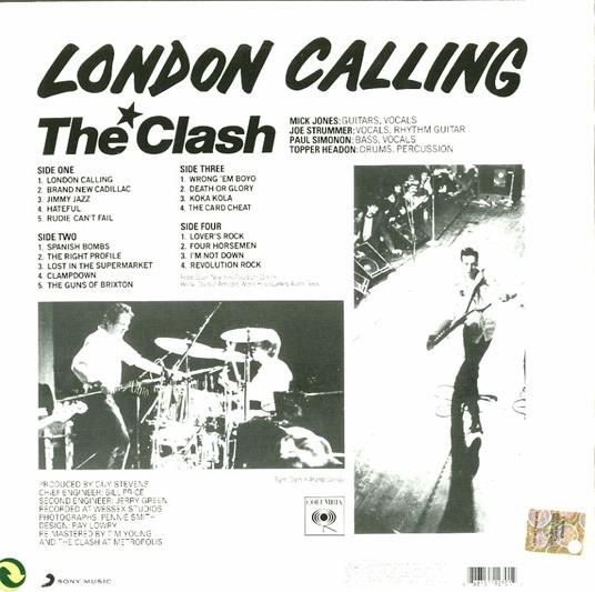 London Calling - Vinile LP di Clash - 2