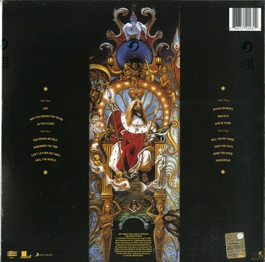 Dangerous - Vinile LP di Michael Jackson - 3