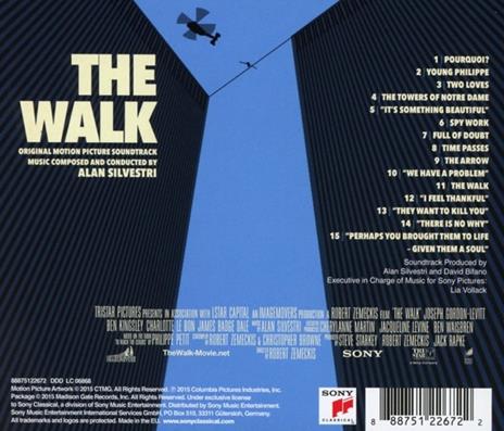 The Walk (Colonna sonora) - CD Audio - 2