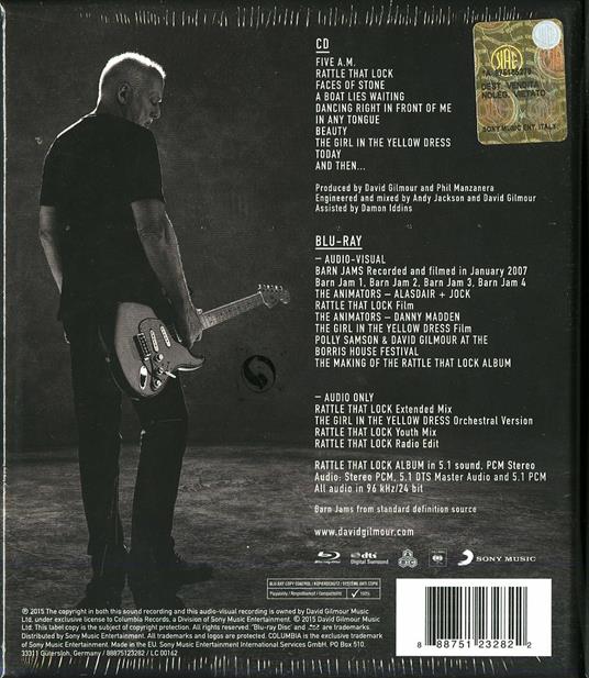 Rattle That Lock - CD Audio + Blu-ray di David Gilmour - 2