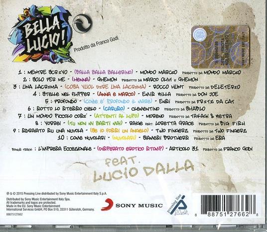Bella Lucio! - CD Audio - 2
