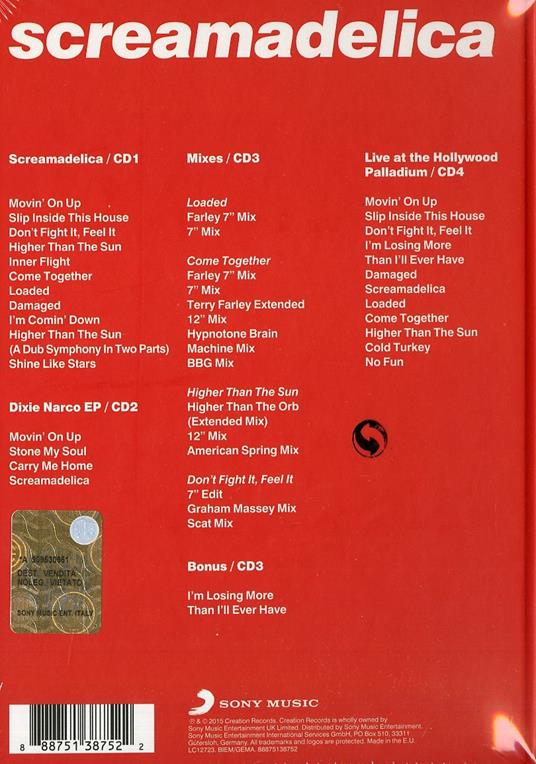Screamadelica (Box Set) - CD Audio di Primal Scream - 2