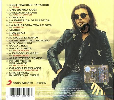 Una strada in mezzo al cielo - CD Audio di Gianluca Grignani - 2