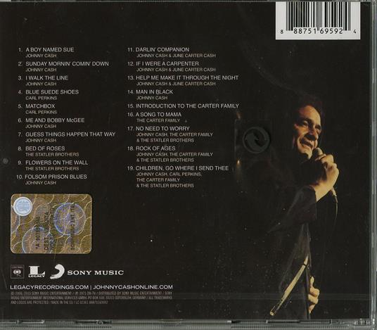 Man in Black. Live in Demark 1971 - CD Audio di Johnny Cash - 2