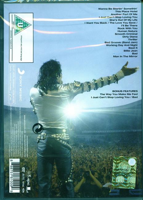 Michael Jackson. Live at Wembley. July 16, 1988 (DVD) - DVD di Michael Jackson - 2