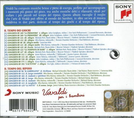 Vivaldi per i bambini - CD Audio - 2
