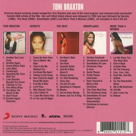 Original Album Classics - CD Audio di Toni Braxton - 2