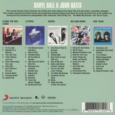 Original Album Classics - CD Audio di Hall & Oates - 2