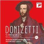 Sinfonie vol.1 - CD Audio di Gaetano Donizetti,Orchestra Sinfonica Nazionale della RAI,Diego Dini Ciacci