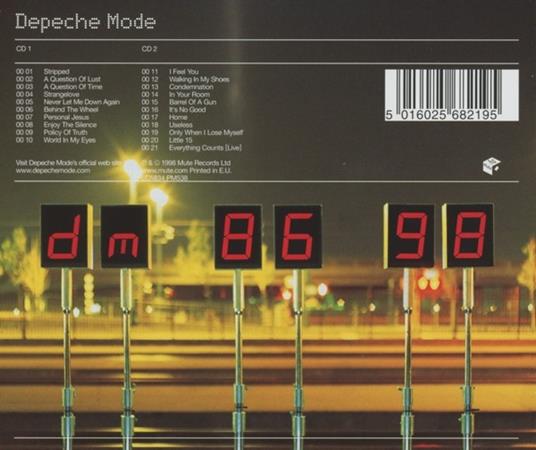 The Singles 86-98 - CD Audio di Depeche Mode - 2