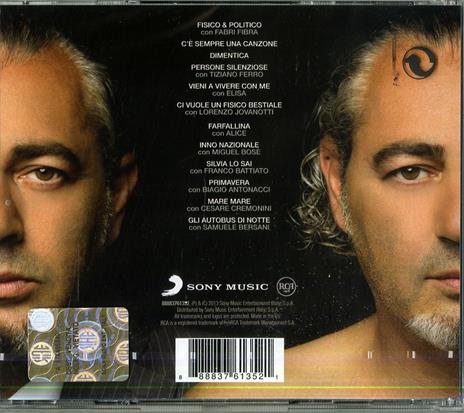 Fisico & politico - CD Audio di Luca Carboni - 2