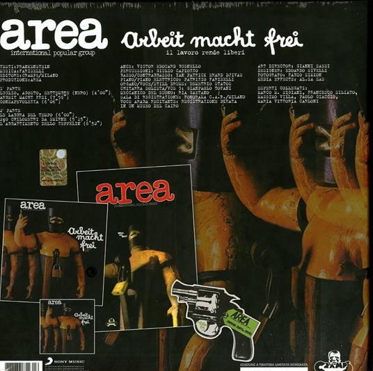 Arbeit Macht Frei (Limited Remastered Edition) - Vinile LP + CD Audio di Area - 2