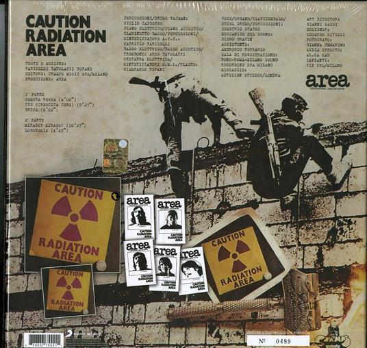 Caution Radiation Area (Limited Remastered Edition) - Vinile LP + CD Audio di Area - 2