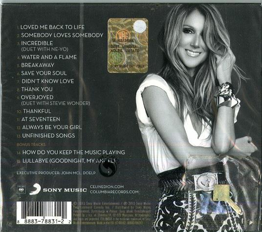 Loved Me Back to Life (Deluxe Edition) - CD Audio di Céline Dion - 2