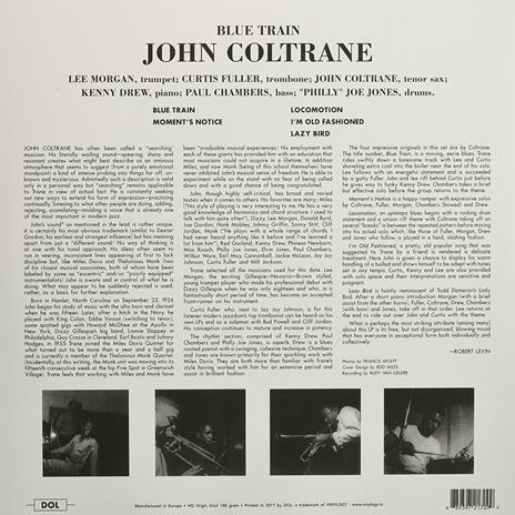 Blue Train (HQ Gatefold) - Vinile LP di John Coltrane - 2