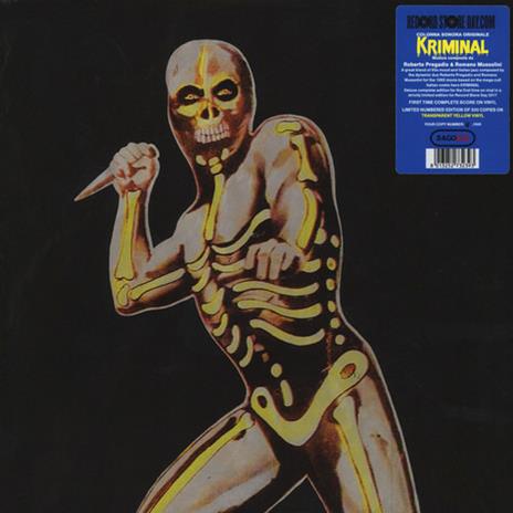 Kriminal (Colonna sonora) (Picture Disc) - Vinile LP di Romano Mussolini,Roberto Pregadio