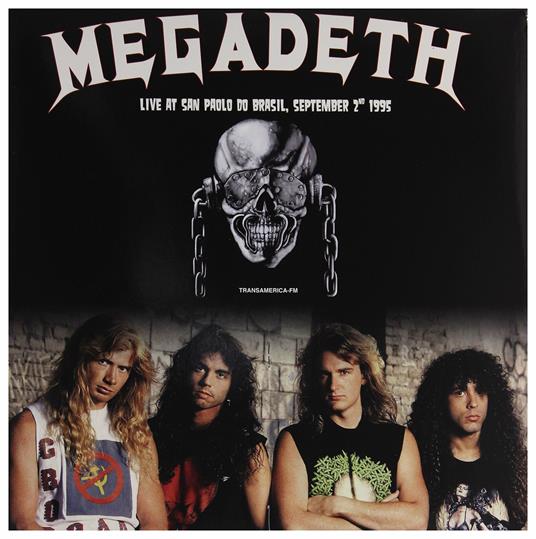 Sao Paulo Do Brasil September 2Nd 1995 (Vinyl White) - Vinile LP di Megadeth