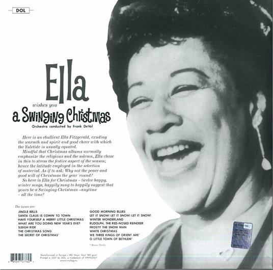Ella Wishes You a Swinging Christmas - Vinile LP di Ella Fitzgerald - 2
