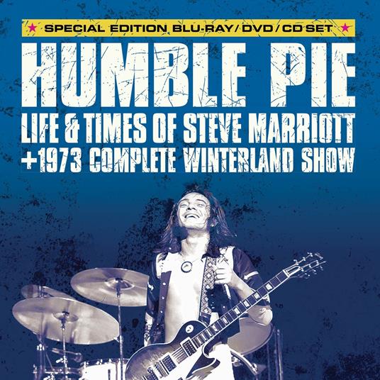 Humble Pie. Life and Times - CD Audio + DVD + Blu-ray di Steve Marriott