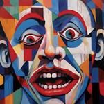 Boxing The Clown (Blue)