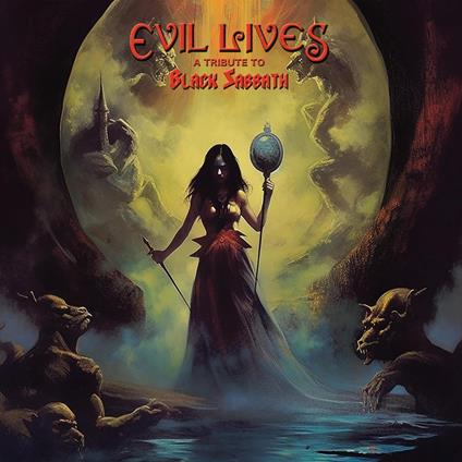 Evil Lives (Black Sabbath Tribute) (Gold Marble Vinyl) - Vinile LP