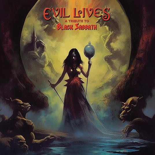 Evil Lives (Black Sabbath Tribute) (Gold Marble Vinyl) - Vinile LP