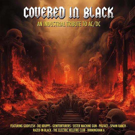 Covered In Black: Industrial Tribute To AC/DC - Vinile LP